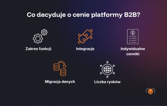 Co wpływa na cenę platformy B2B?